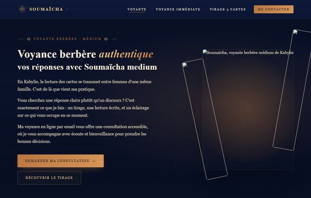 Page d'accueil d'eso-voyancecb.com