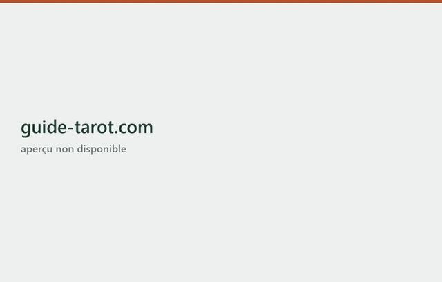 Page d'accueil de guide-tarot.com
